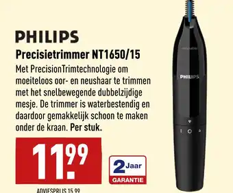 ALDI PHILIPS Precisietrimmer NT1650/15 aanbieding