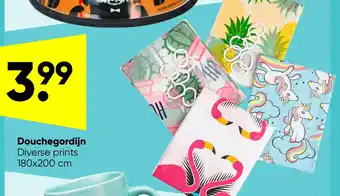 Big Bazar Douchegordijn aanbieding