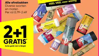 Big Bazar Alle afvalzakken aanbieding