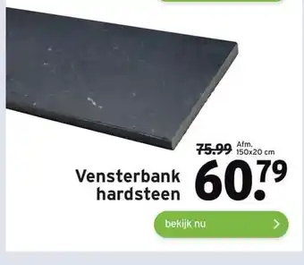 GAMMA Vensterbank hardsteen aanbieding