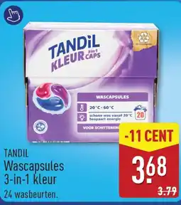 ALDI TANDIL Wascapsules 3-in-1 kleur aanbieding