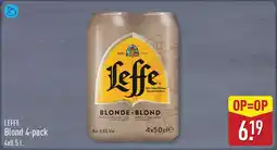 ALDI Leffe Blond aanbieding