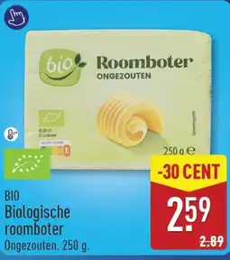 ALDI Biologische roomboter aanbieding