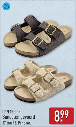 ALDI Sandalen gevoerd aanbieding