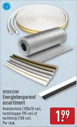 ALDI WORKZONE Energiebesparend assortiment aanbieding