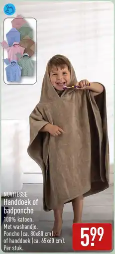 ALDI Handdoek of badponcho aanbieding
