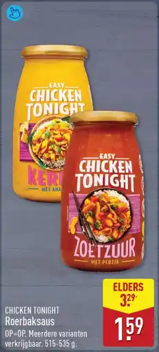 ALDI Chicken Tonight Roerbaksaus aanbieding