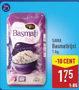 ALDI SAWA Basmatirijst aanbieding