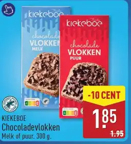 ALDI Kiekeboe Chocoladevlokken aanbieding