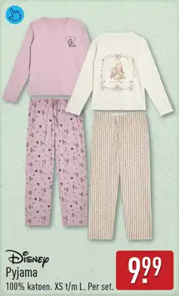 ALDI Disney Pyjama aanbieding