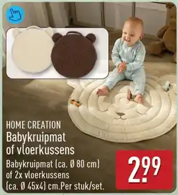 ALDI Babykruipmat of vloerkussens aanbieding
