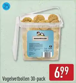 ALDI Vogelvetbollen 30-pack aanbieding