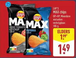 ALDI LAY'S MAX chips aanbieding