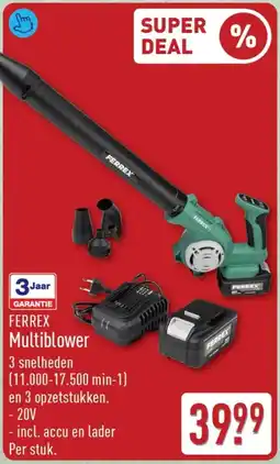 ALDI FERREX Multiblower aanbieding