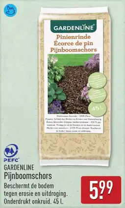 ALDI GARDENLINE Pijnboomschors aanbieding