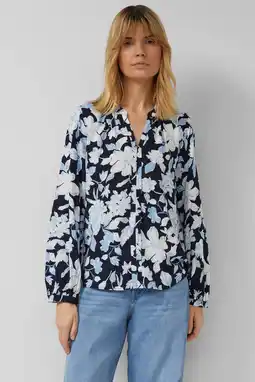 Wehkamp s.Oliver blouse blauw aanbieding