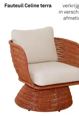 Karwei Fauteuil Celine Terra aanbieding