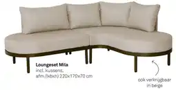 Karwei Loungeset Mila aanbieding