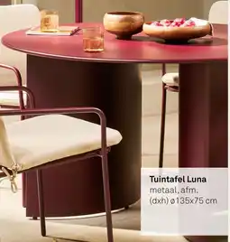 Karwei Tuintafel Luna aanbieding