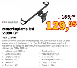 Toolspecial Scangrip motorkaplamp led 2.000 Lm aanbieding