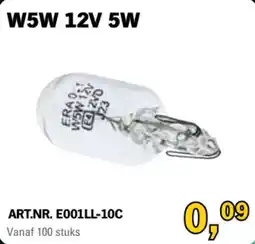 Toolspecial era w5w 12v 5w aanbieding