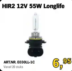 Toolspecial HIR2 12V 55W Longlife aanbieding