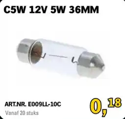 Toolspecial C5W 12V 5W 36MM aanbieding
