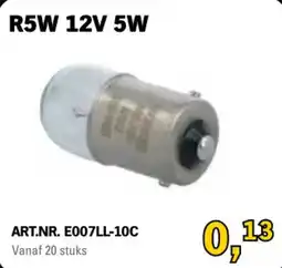 Toolspecial R5W 12V 5W aanbieding