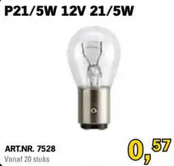 Toolspecial P21/5W 12V 21/5W aanbieding