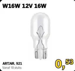 Toolspecial W16W 12V 16W aanbieding