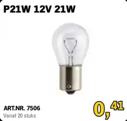 Toolspecial P21W 12V 21W aanbieding