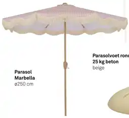 Karwei Parasol Marbella aanbieding