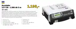 Toolspecial GYS Acculader 12 V 20 - 1.500 Ah 5 m aanbieding