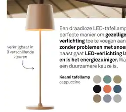 Karwei Kaami Tafellamp aanbieding