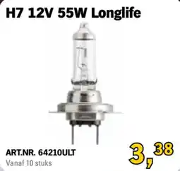 Toolspecial H7 12V 55W Longlife aanbieding