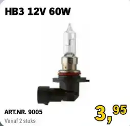 Toolspecial hb3 12v 60w aanbieding