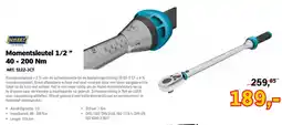 Toolspecial Hazet Momentsleutel 1/2" 40-200 Nm aanbieding