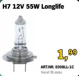 Toolspecial H7 12V 55W Longlife aanbieding