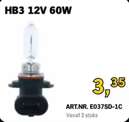 Toolspecial HB3 12V 60W aanbieding