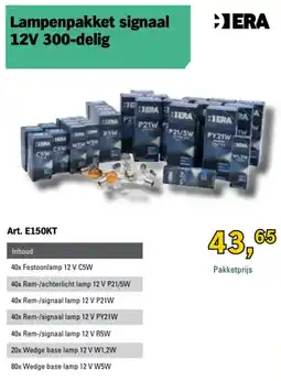 Toolspecial ERA Lampenpakket signaal 12V 300-delig aanbieding