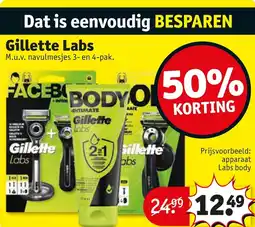 Kruidvat Gillette Labs aanbieding