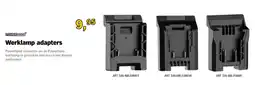 Toolspecial Powerhand Werklamp adapters aanbieding