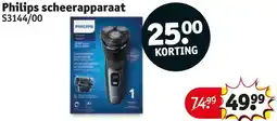 Kruidvat Philips Scheerapparaat S3144/00 aanbieding
