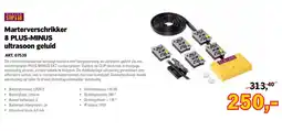 Toolspecial Marder Stop&Go Marterverschrikker 8 Plus-Minus Ultrasoon Geluid aanbieding