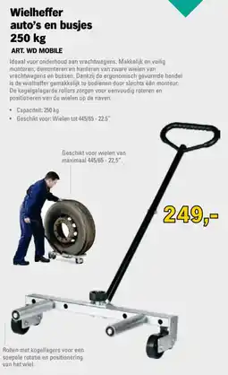 Toolspecial Wielheffer Auto's en Busjes aanbieding