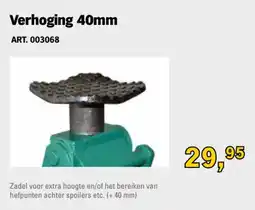 Toolspecial Verhoging 40 mm aanbieding