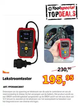 Toolspecial Power Probe Lekstroomtester aanbieding