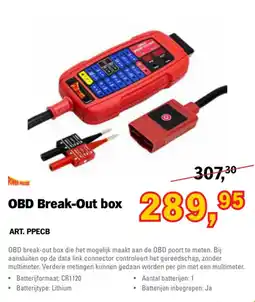 Toolspecial Power Probe OBD Break-Out box aanbieding