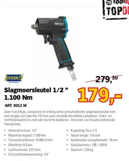 Toolspecial Hazet slagmoersleutel 1/2" aanbieding