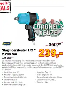 Toolspecial Hazet slagmoersleutel 1/2" aanbieding